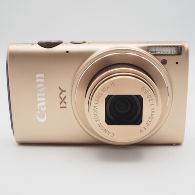 Mint] Canon IXY 610F PowerShot ELPH 330 IXUS 255 HS Gold w/Battery