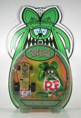 RAT FINK White Shirt Sidewalk Surfer Big Daddy Ed Roth 2005