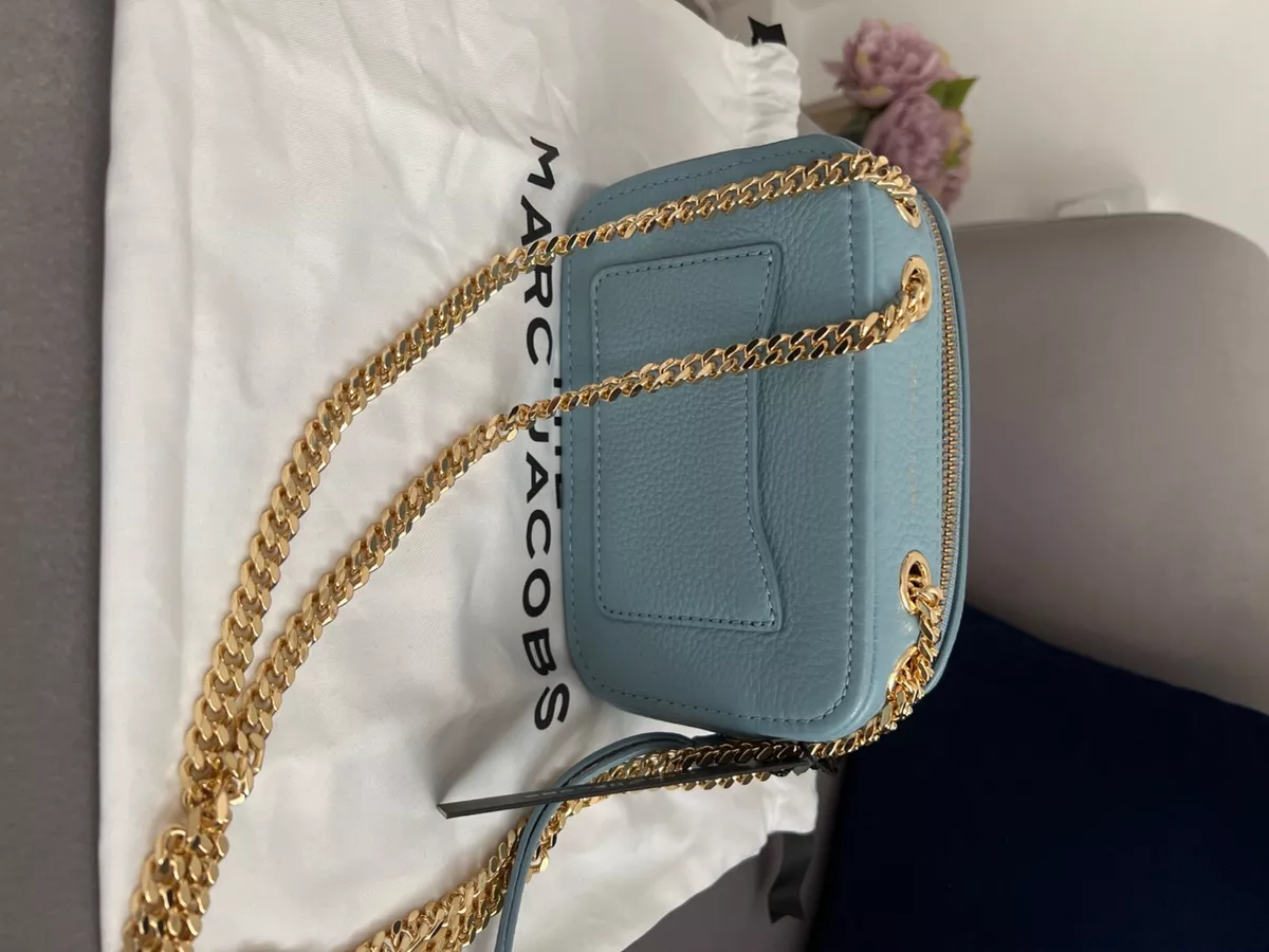 marc jacobs snapshot small camera bag blue