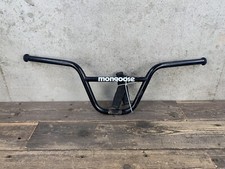 Mongoose Black Handlebars And Grips Old Mid School Bmx