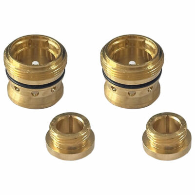 2x TA-4 Brass Hot&Cold Valve Seat For Symmons Hot&Cold Shower Valve