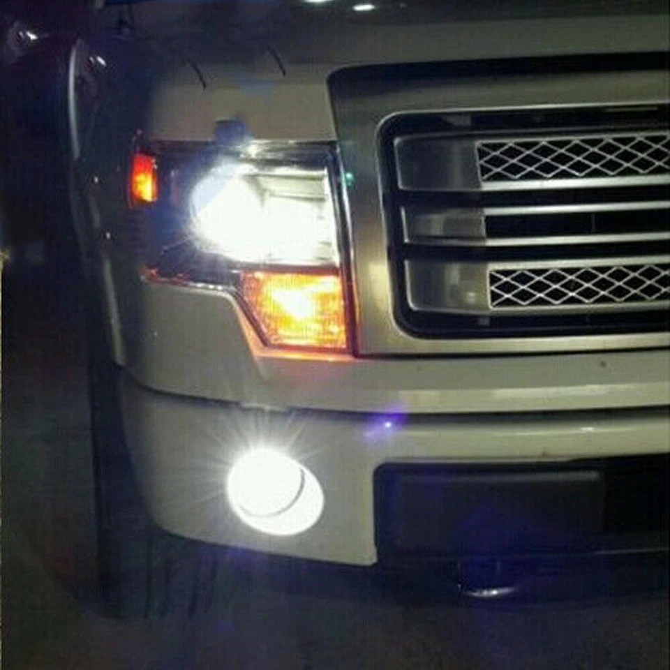For Mercury Mountaineer 2007-2010 6000K LED Headlight + Fog Light Bulbs Combo 4X - Image 4 of 4