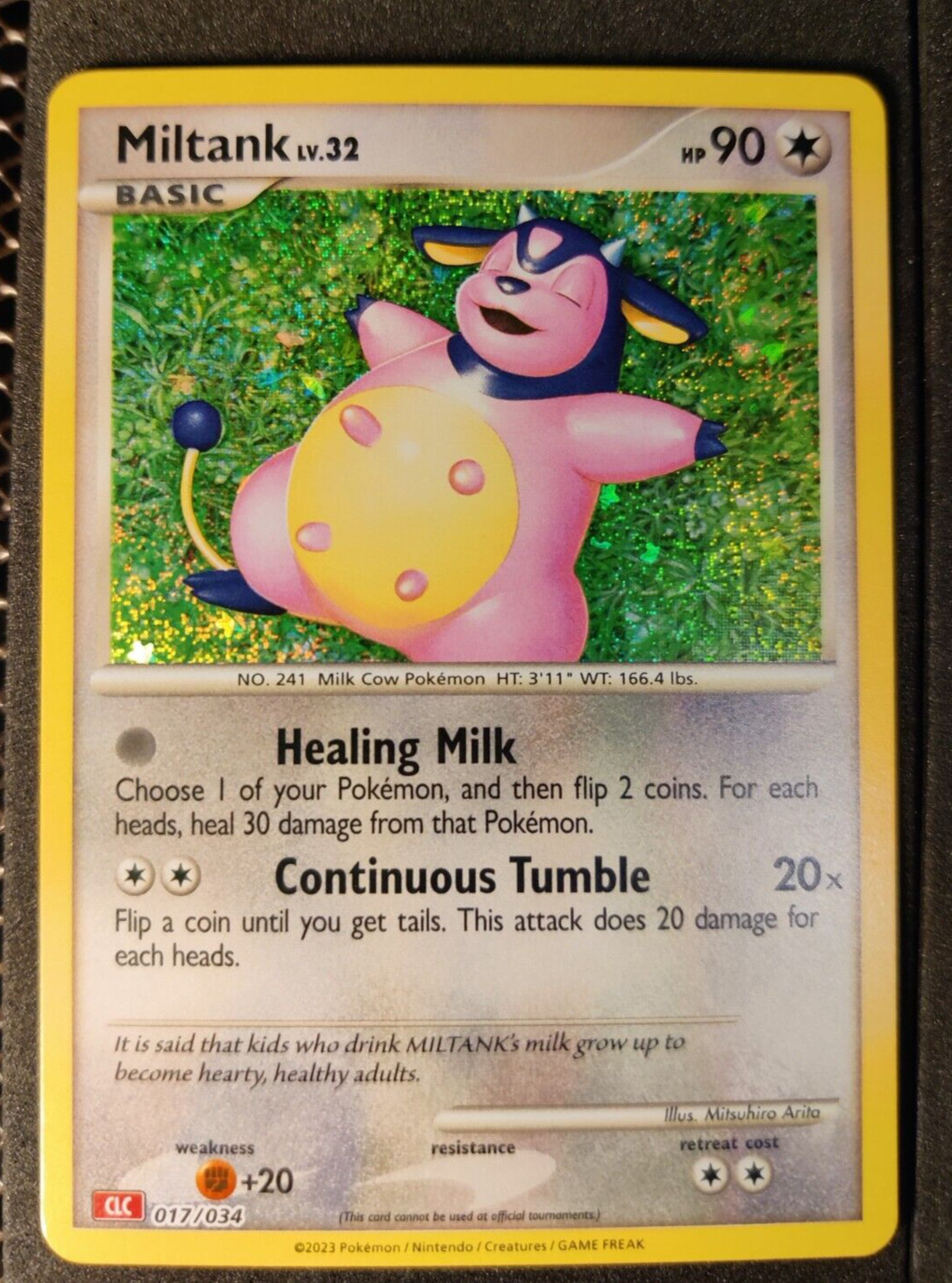 Pokemon Miltank 017/034 Holo Pokemon Card Game Classic English New Promo