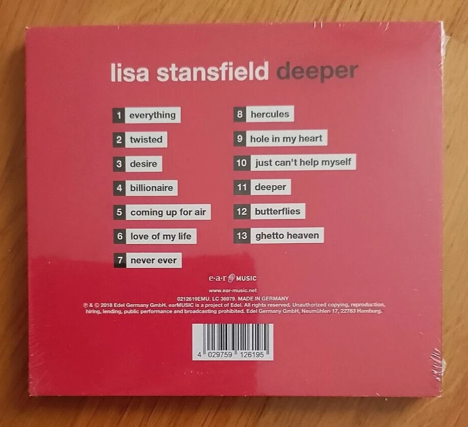 Lisa Stansfield - Deeper (CD Album) - Bild 2 von 4