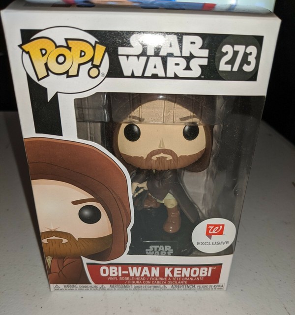 Funko Pop 273 Star Wars Obiwan Kenobi Hooded Walgreens