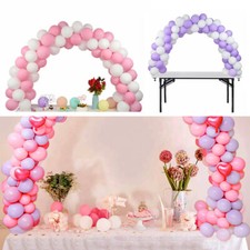 Adjustable Table Balloon Arch Kits DIY Wedding Party Balloons Column Stand Set
