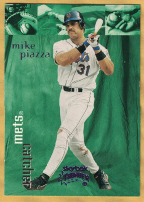 Mike Piazza  -   1999 Skybox Thunder  (#254)  Rant
