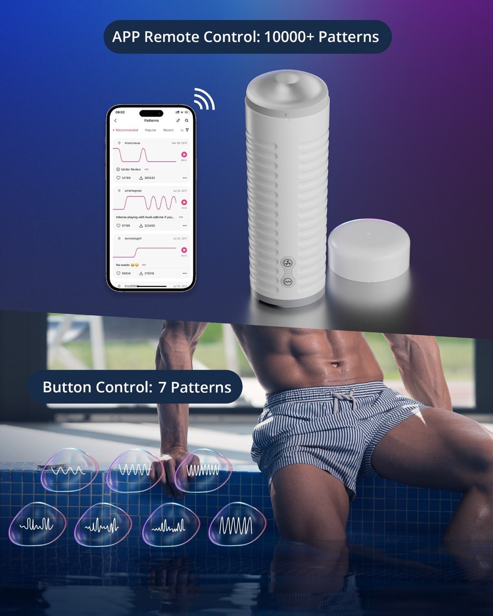 LOVENSE Max 2 Male Masturbator Cup 360C Sucking Stroker Pocket Pussy Sex  Toy | eBay