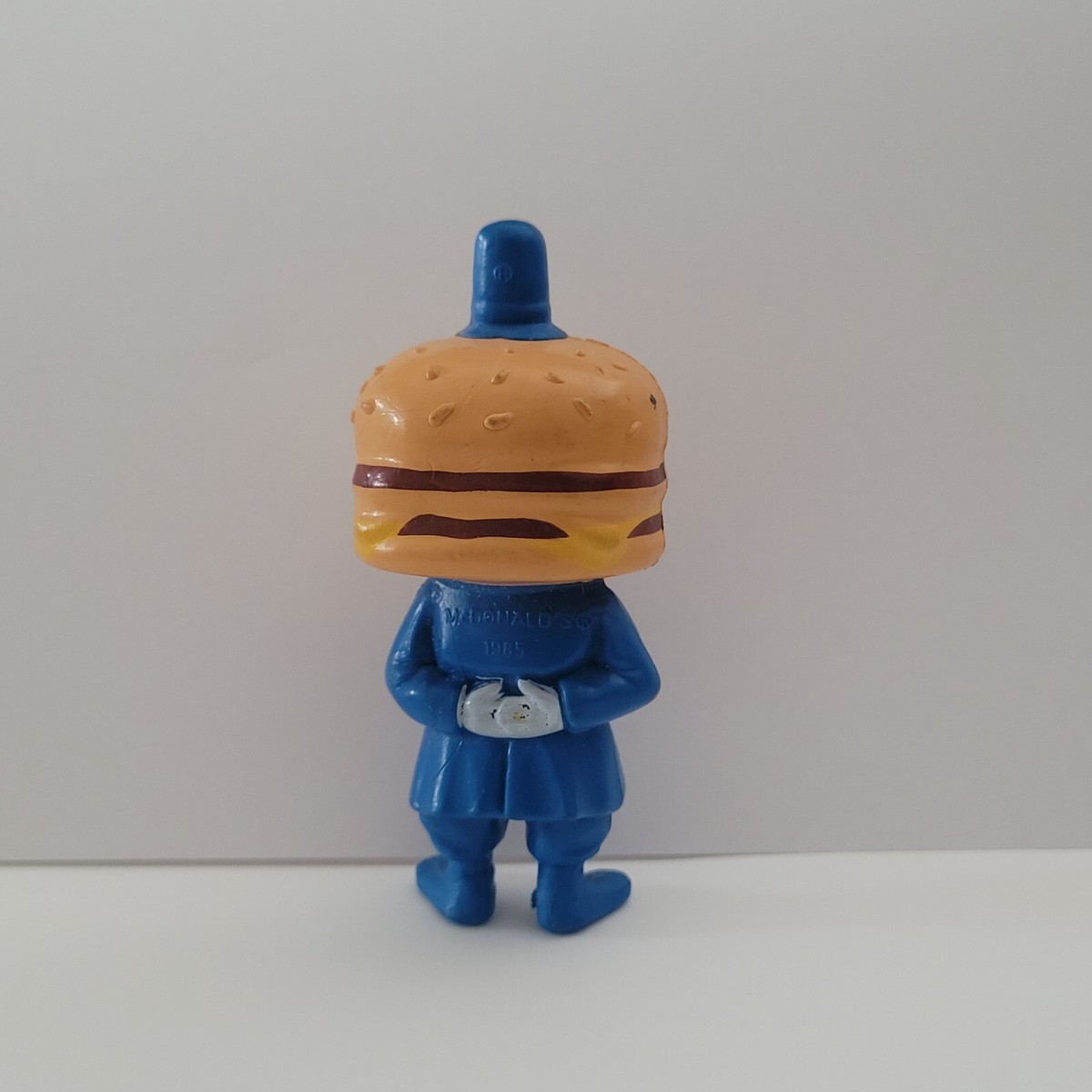 McDonalds Officer Big Mac PVC Toy Police Cop Figure Vintage 1985