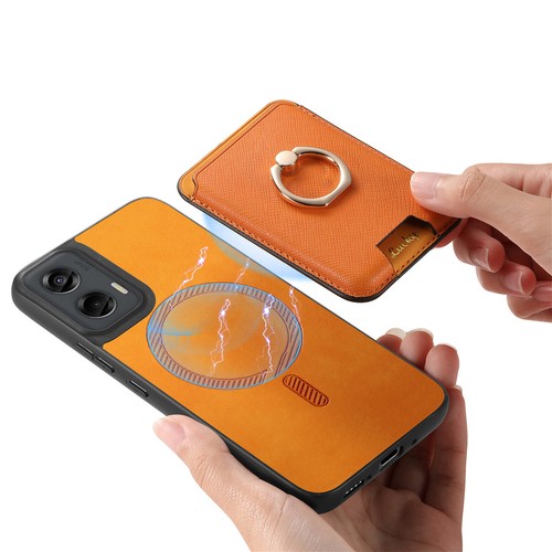 Cover supporto anello slot magnetico rimovibile Fr Motorola G Stylus/Power/Play - Foto 11 di 80