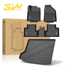 3W Floor Mats & trunk liner For Jeep Cherokee 2015-2023 Car Floor Mats Full Set