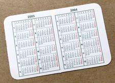 ROLEX 2003 2004 CALENDAR GMT Master II PEPSI COKE Submariner DATE Sea Dweller /