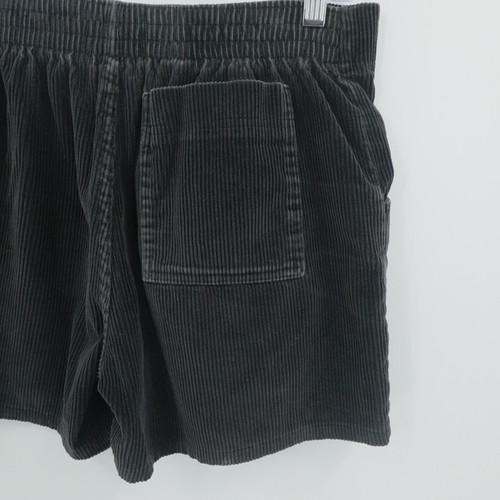 Vintage Ocean Pacific Corduroy Shorts Mens 34 Gray 90s Surfer Beach Embroidered - Picture 9 of 13
