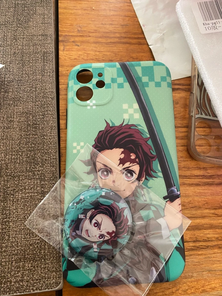 HENJI Capa Anime Mangá para iPhone 12 Pro Max, Anime Demon Slayer Zenitsu Cool IMD Capa para Homens Meninos e Mulheres Desenhos Animados Capas para iPhone 12 Pro Max