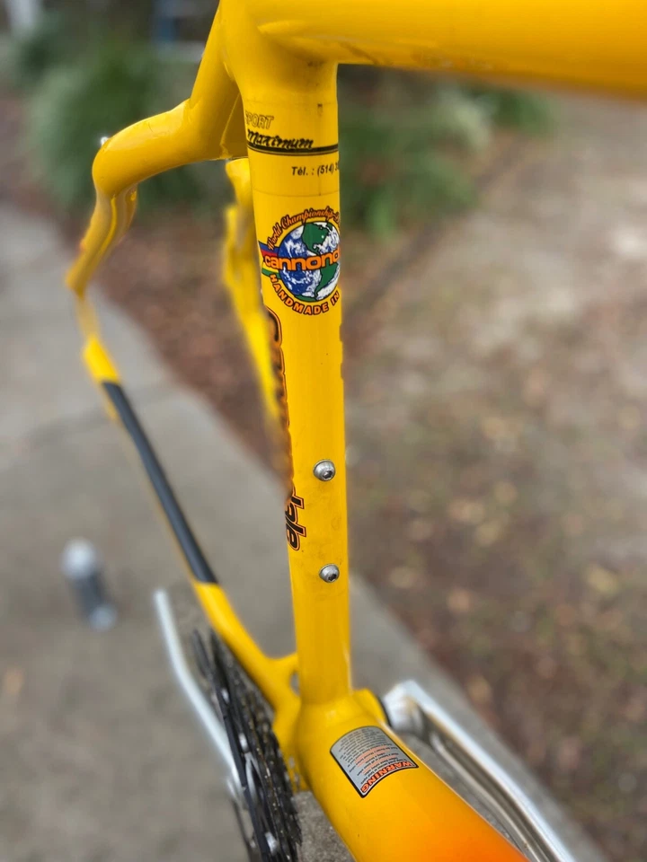 "Juego de cuadro Cannondale F2000 1999 18""" Foto 3 de 4