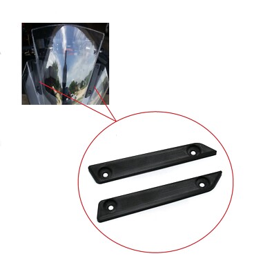Schwarze Spiegel Block Off Grundplatten Billet Loch Abdeckungen Kappe für KTM...