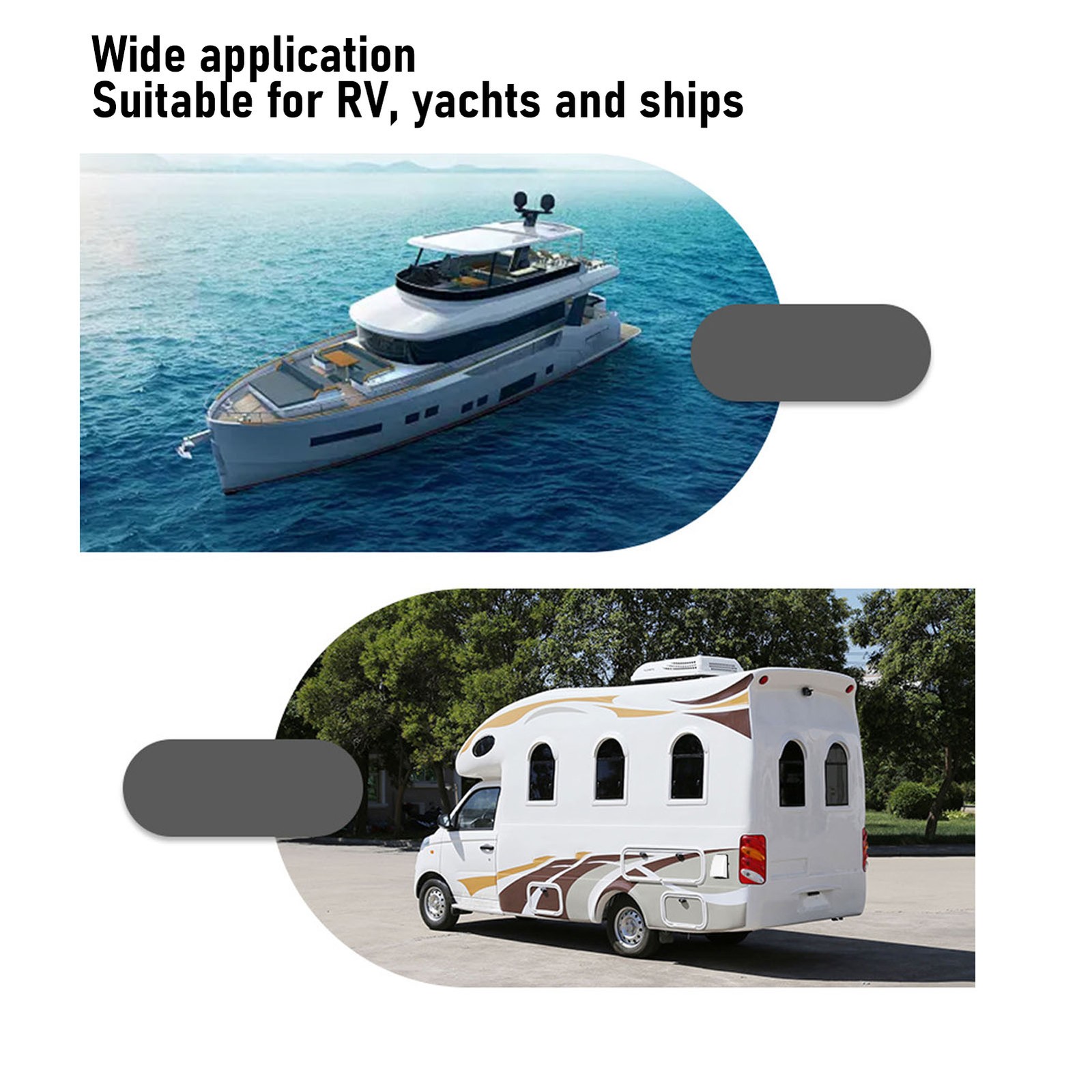 Marine Intake Exhaust Cowl Ventilator 3in Stylish Look Enhanced Airflow Sturdy
