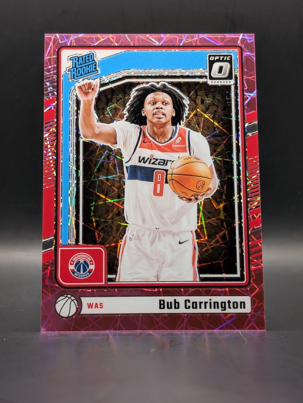 2024 Donruss Optic Rookie Bub Carrington Pink Velocity #273 /79