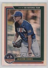 2022 Panini USA Baseball Stars & Stripes Holo Gold 79/99 Jackson Ferris #95 11nm