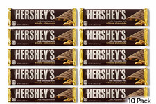 HERSHEY'S Milk Chocolate with Whole Almonds Candy Bars, 1.45 oz 10 Count 
