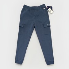 Champion Big Boys Mid Rise Cuffed Cargo Pant, Lyons Blue, Large 14-16 , New