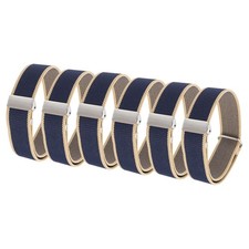 Elastic Sleeve Garter, 6pcs for Man and Women Costume Accessories,Blue