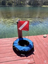 Scuba Diving Nylon Float with Inner Tube Dive Flag Design