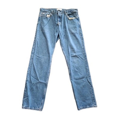 Calvin Klein Blue Jeans Men's Size 36x32 Mid Wash 