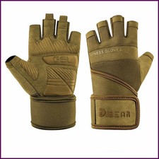 Anti-Slip Gym Gloves Bodybuilding Weightlifting Dumbbell Training Fitness Gloves