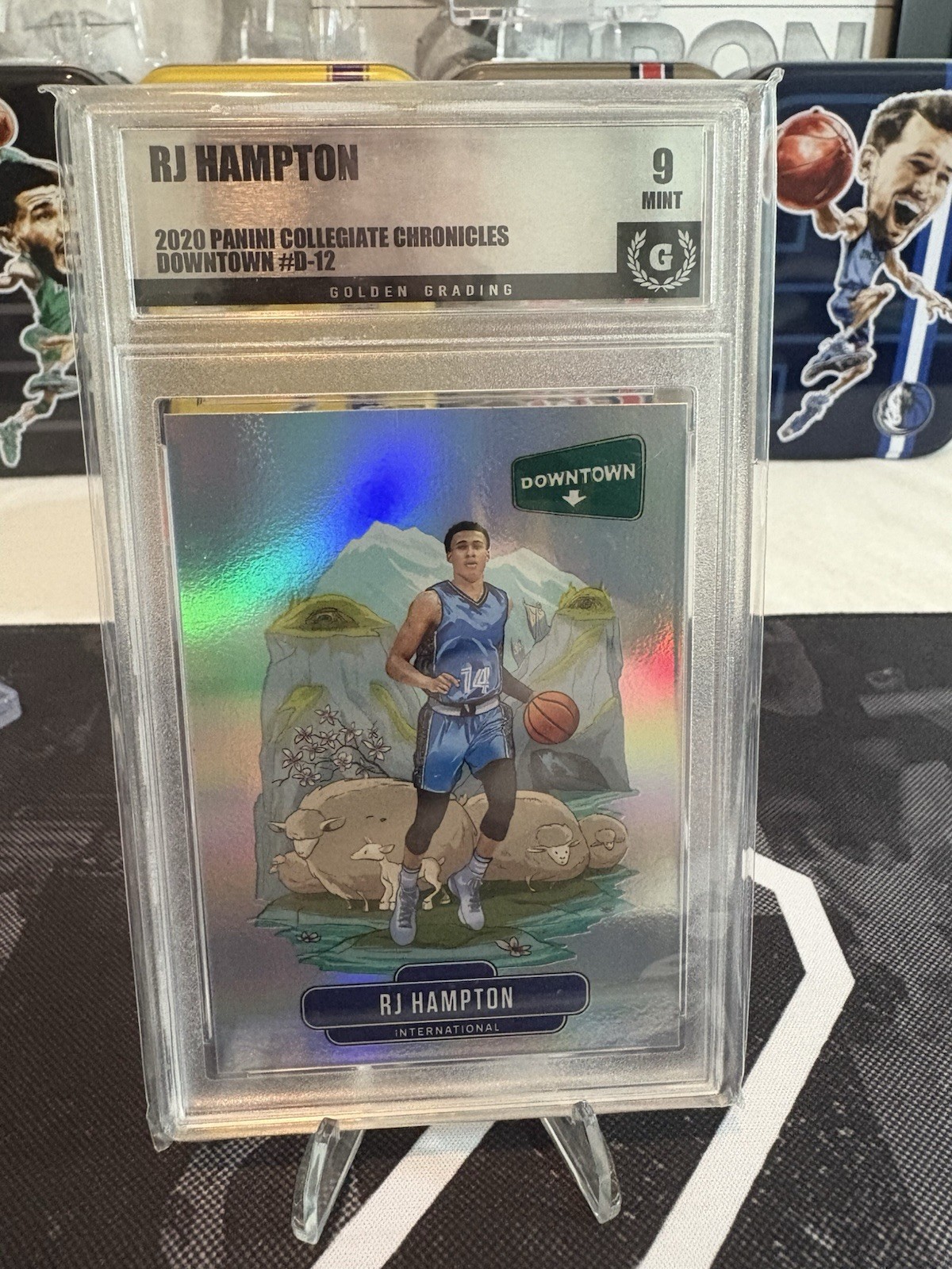 2020-21 Panini Prizm Draft Picks - Downtown R.J. Hampton #D-12 (RC)