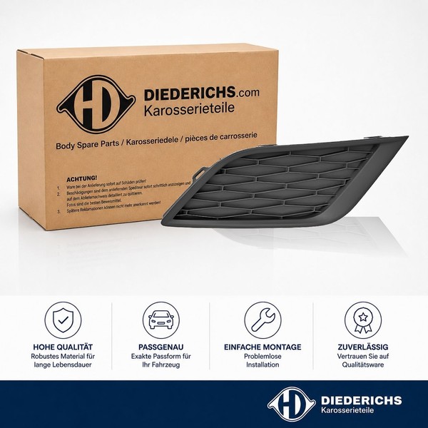 KÜHlergitter Rechts Diederichs 7427048 FÜR Seat KÜHlergrill Frontgrill-image