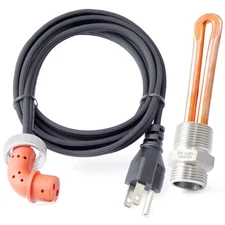 F7TZ-6A051-AA Diesel Engine Block Heater Replacement for Ford F-250 F-350 7.3...