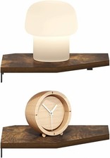 Hexagon Floating Shelves Wall Set of 2 Geometric Corner Shelf Wall Mounted