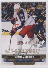2013-14 Upper Deck UD Exclusives 84/100 Artem Anisimov #354 8tn