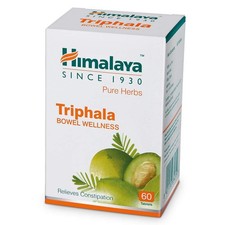 Himalaya Triphala Bowel Wellness Tablets Health Benefits 60 Tablets