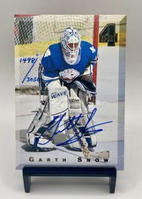 1994 Classic 4 Sport Garth Snow Autograph 1498/3050! Auto Rookie RC