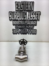 Henry Vogt 1” SS Globe Valve B44245R18 NEW