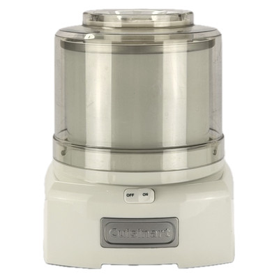 Cuisinart Automatic Frozen Yogurt Ice Cream Sorbet Maker White 1.5 Quart Treats