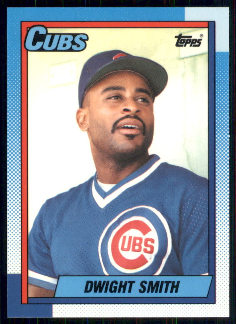 1990 Topps #311 Dwight Smith Collector's Edition (Tiffany)