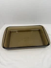 Vintage Pyrex #232 Amber Brown Glass Baking Pan Casserole Dish 13”x 9”x 2” 3QT