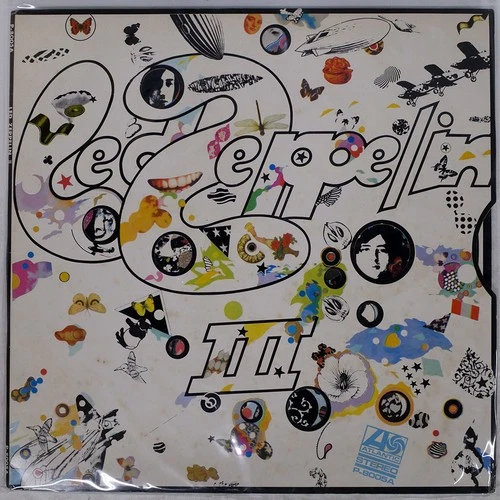 LED ZEPPELIN III ATLANTIC P8005A Japan VINYL LP