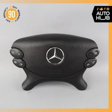 Mercedes R230 SL500 SL55 AMG CLK500 E350 Steering Wheel Airbag Air Bag Black OEM