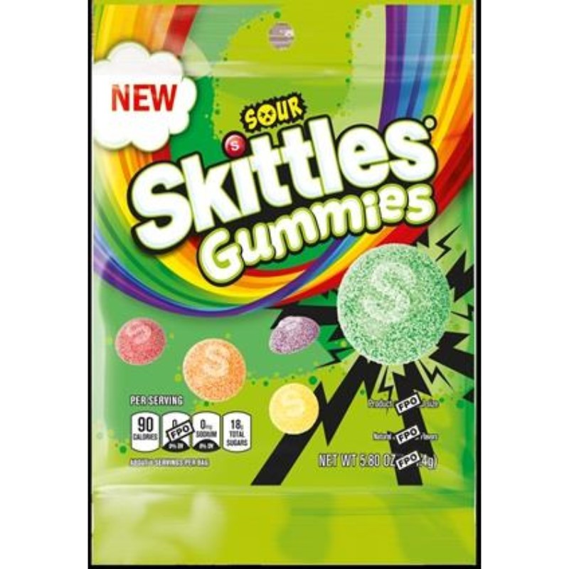 12 Skittles Gummies Sour Candy Peg 58 10090₽