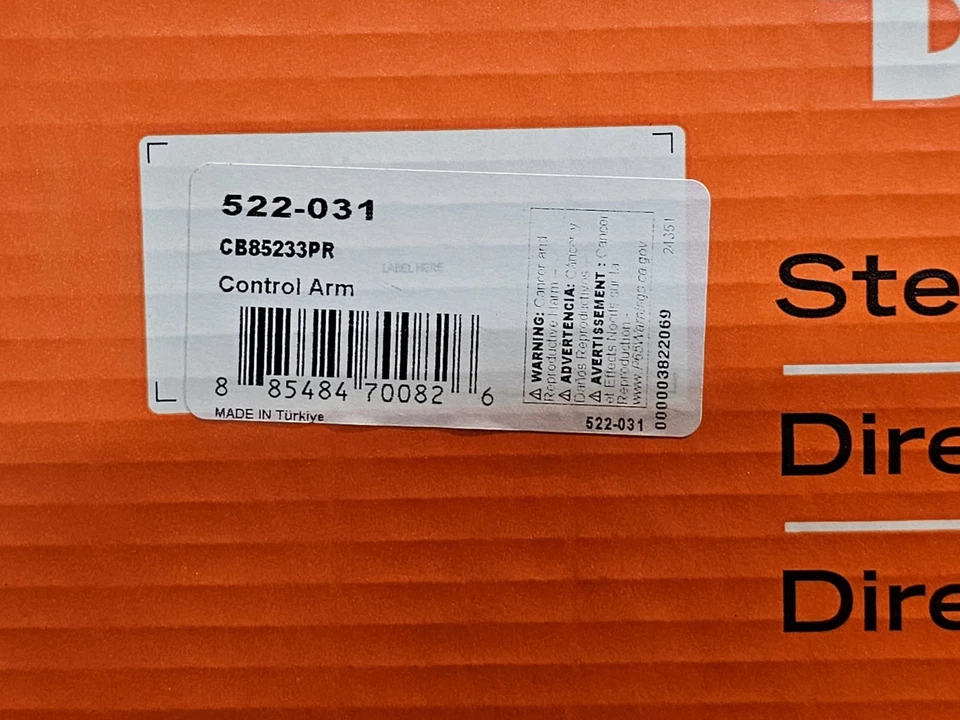 Brazo de control inferior delantero del lado del conductor Dorman 522-031 para Lincoln MKT 2010-2012 Foto 3 de 4