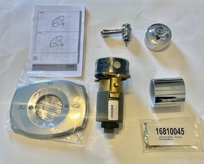Grohe 19843000 GrohFlex Pressure Balance Cartridge & Chrome Trim Kit New