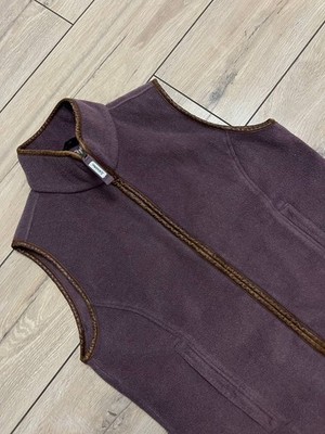 Women's Schoffel Lyndon Country Fleece Gilet Vest Hunting sz L Polartec