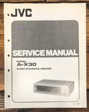 JVC A-X30 Amplifier Service Manual Original 
