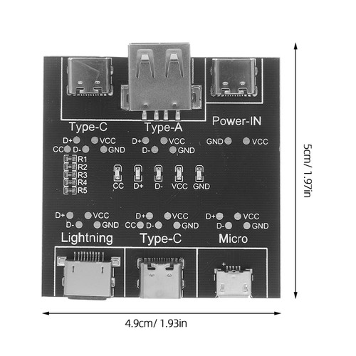 2 Pcs USB -Kabel -Tester Prüfplatine Für USB-Kabel Datenkabel-Testtool - 第 3/12 張圖片