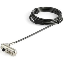 StarTech 6ft 4 Digit Combination Anti Theft Laptop Cable Lock LTLOCKNANO