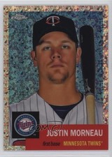 2022 Topps Chrome Platinum Anniversary 67/75 Justin Morneau #453 06y2